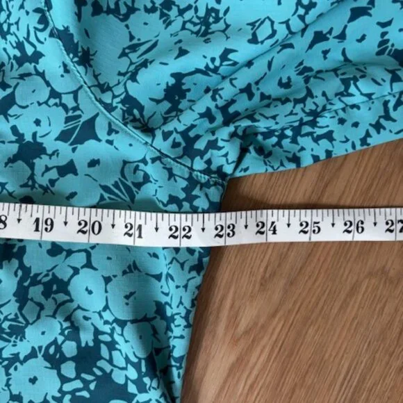 Royal Robbins Womens Expedition Hiking 3/4 Roll-up Sleeve Tunic Shirt EUC XL - Picture 5 of 6